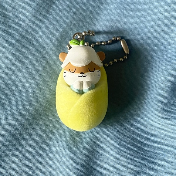 Sanrio Gachapon Hello Kitty Corocorokuririn Keychain Japan Collectible - Picture 1 of 5